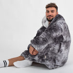Încarcă imaginea în vizualizatorul Galerie, Space Grey Tie-Dye Puló