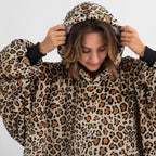 Puló cu imprimeu de leopard