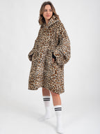 Puló cu imprimeu de leopard