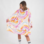 Puló Tie-Dye portocaliu