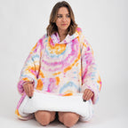 Puló Tie-Dye portocaliu