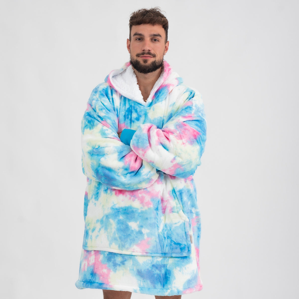 Puló Tie-Dye turcoaz