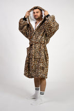 Halat cu imprimeu de leopard