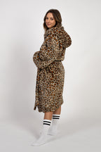 Halat cu imprimeu de leopard
